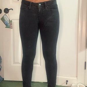 All black skinny jeans